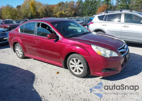 2011 Subaru Legacy 2.5I Premium z USA, uszkodzony, nr VIN 4S3BMBC69B3250881